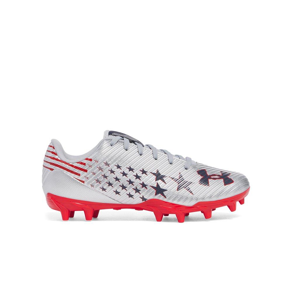 Under Armour Blur Select Jr Boys' Low Top Football Cleat - Silver